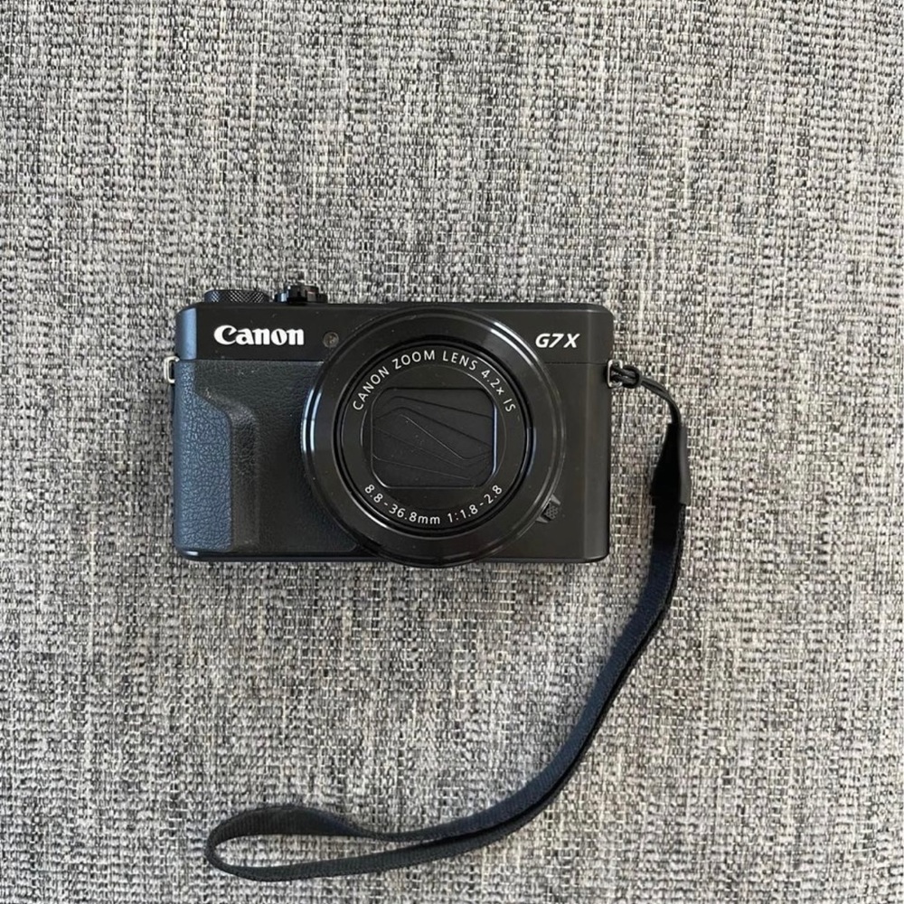 Canon Camera g7x mark ii